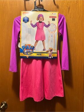 Nickelodeon Skye Pink and Purple Girls Costume Dress